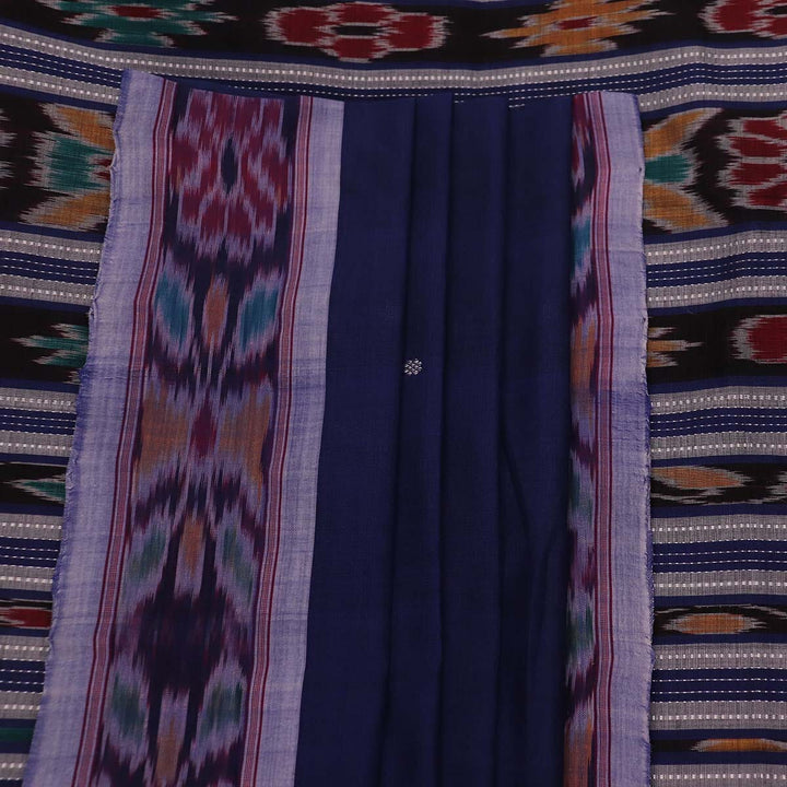 Handloom Sambalpuri Poly-Cotton Ikkat Saree Handloom Saree_Cotton Priyadarshini Handloom