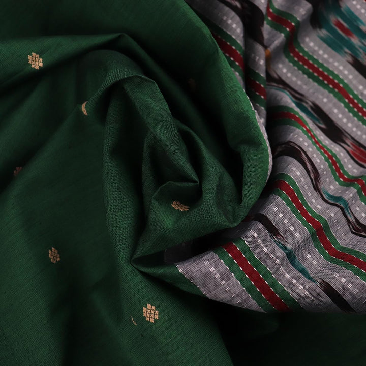 Handloom Sambalpuri Poly-Cotton Ikkat Saree Handloom Saree_Cotton Priyadarshini Handloom