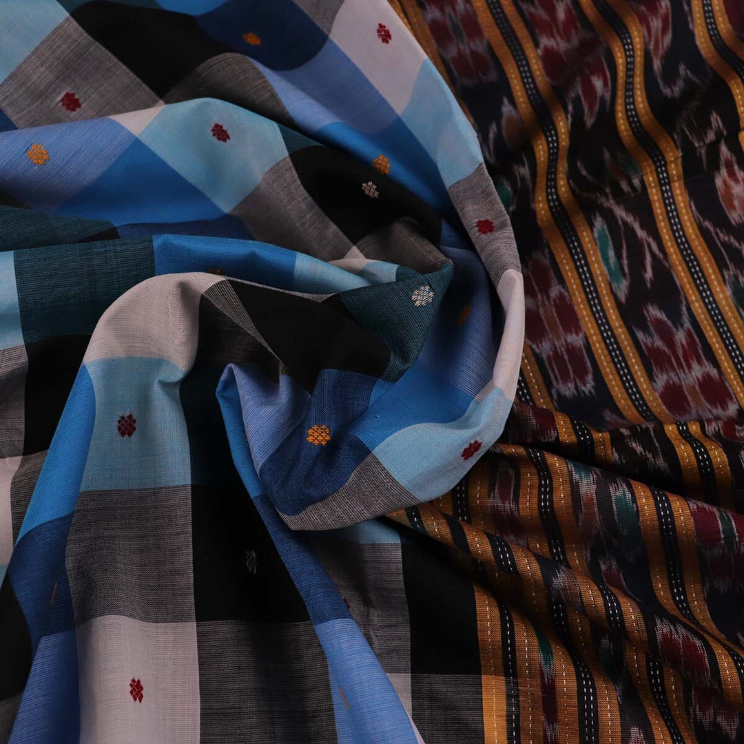 Handloom Sambalpuri Poly-Cotton Ikkat Saree Handloom Saree_Cotton Priyadarshini Handloom