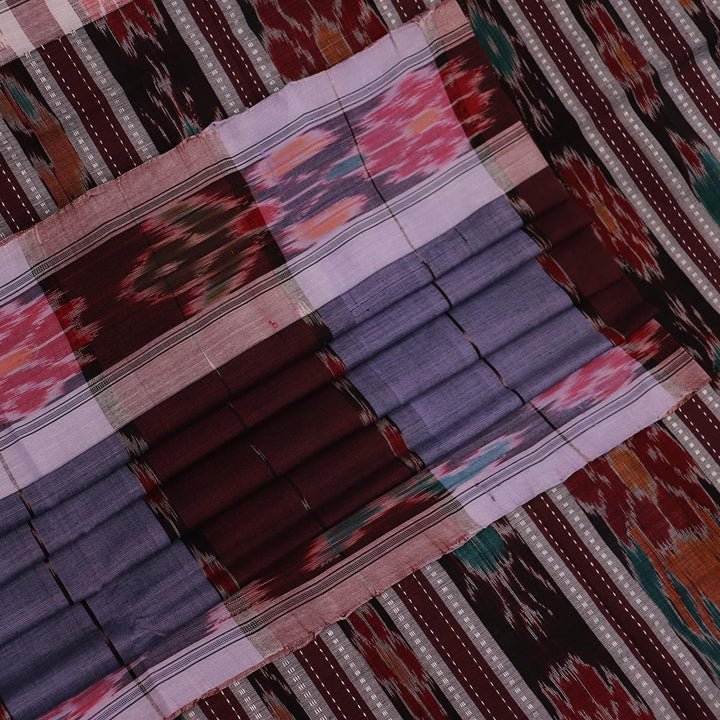Handloom Sambalpuri Poly-Cotton Ikkat Saree Handloom Saree_Cotton Priyadarshini Handloom