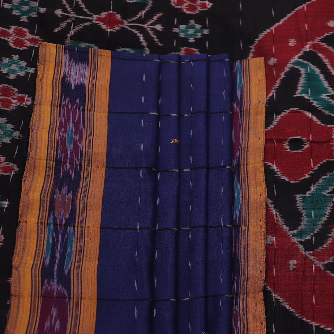 Handloom Sambalpuri Poly-Cotton Ikkat Saree Handloom Saree_Cotton Priyadarshini Handloom 