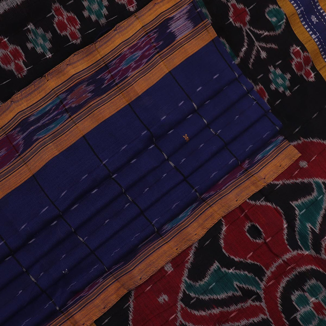 Handloom Sambalpuri Poly-Cotton Ikkat Saree Handloom Saree_Cotton Priyadarshini Handloom