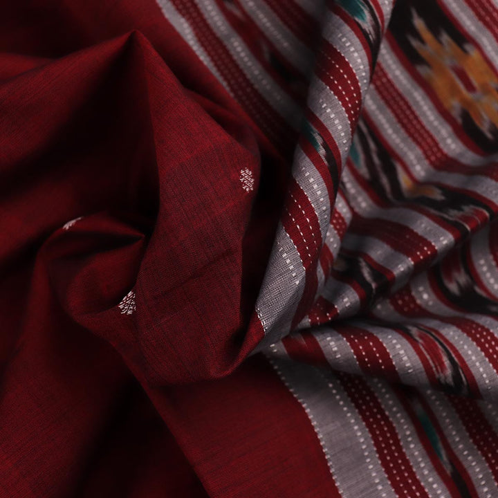Handloom Sambalpuri Poly-Cotton Ikkat Saree Handloom Saree_Cotton Priyadarshini Handloom