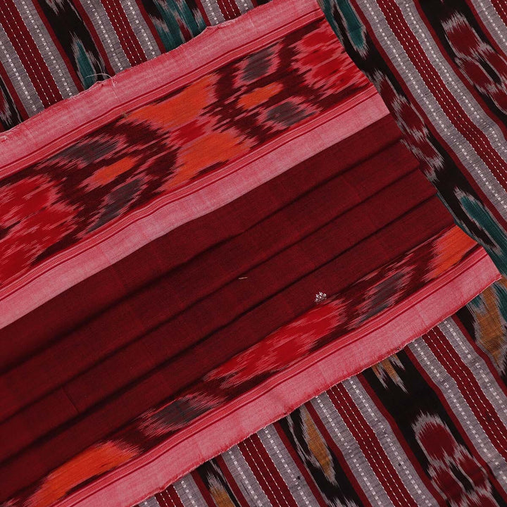 Handloom Sambalpuri Poly-Cotton Ikkat Saree Handloom Saree_Cotton Priyadarshini Handloom