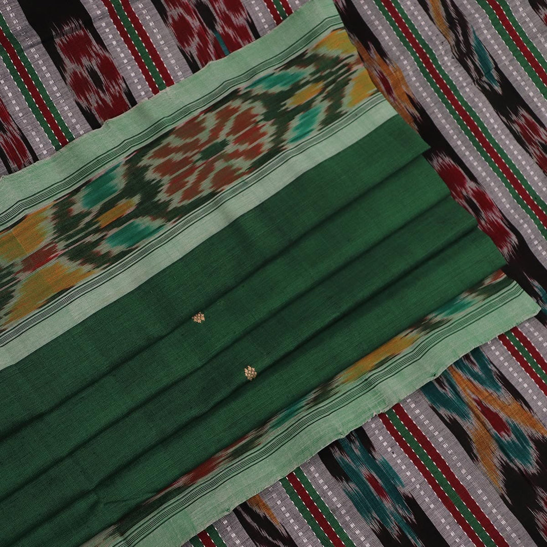 Handloom Sambalpuri Poly-Cotton Ikkat Saree Handloom Saree_Cotton Priyadarshini Handloom