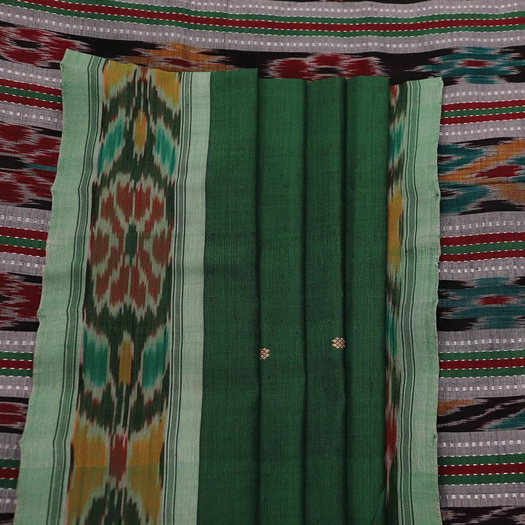 Handloom Sambalpuri Poly-Cotton Ikkat Saree Handloom Saree_Cotton Priyadarshini Handloom 