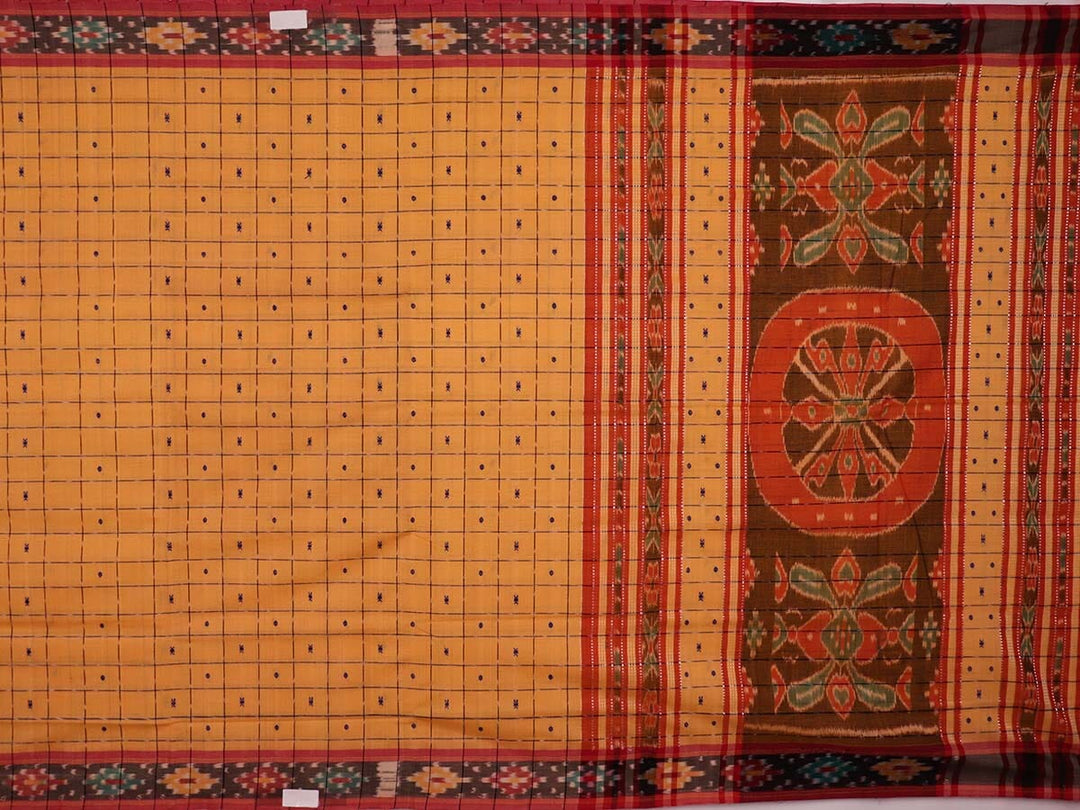 Handloom Sambalpuri Poly-Cotton Ikkat Saree Handloom Saree_Cotton Priyadarshini Handloom
