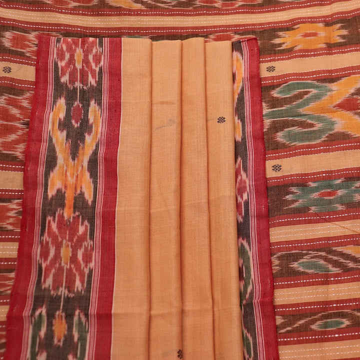 Handloom Sambalpuri Poly-Cotton Ikkat Saree Handloom Saree_Cotton Priyadarshini Handloom
