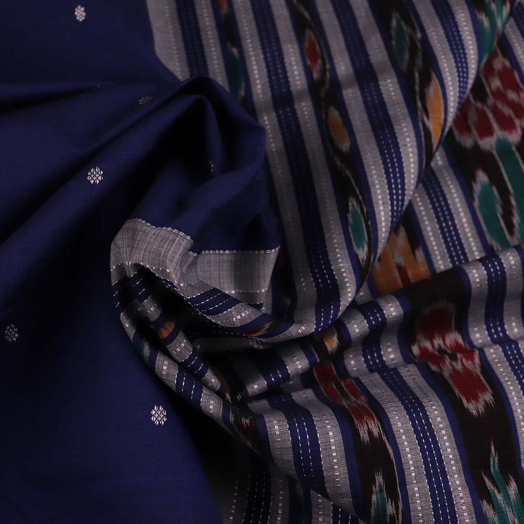 Handloom Sambalpuri Poly-Cotton Ikkat Saree Handloom Saree_Cotton Priyadarshini Handloom