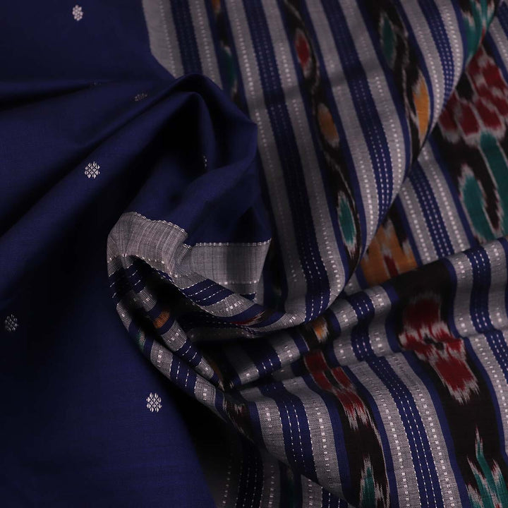 Handloom Sambalpuri Poly-Cotton Ikkat Saree Handloom Saree_Cotton Priyadarshini Handloom