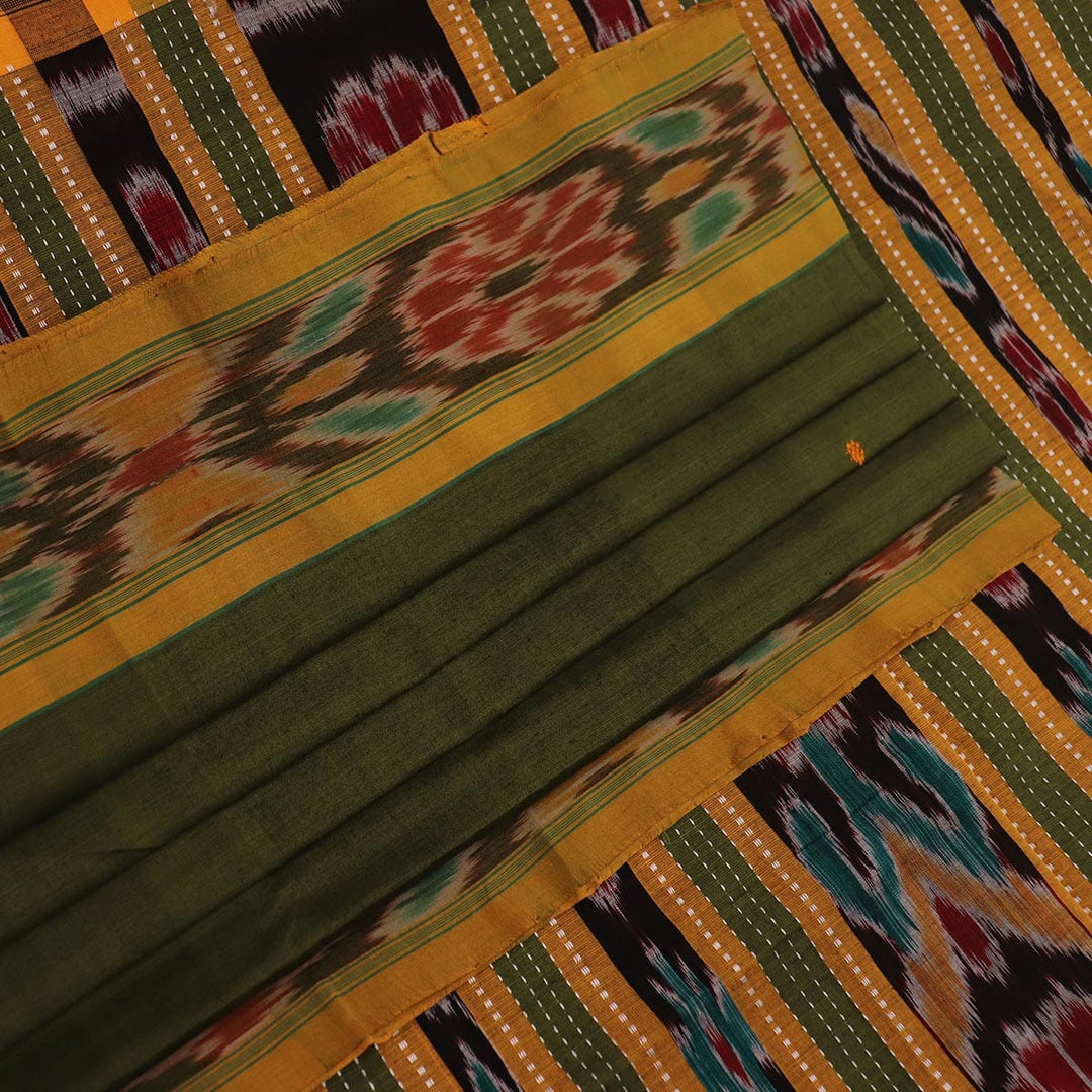 Handloom Sambalpuri Poly-Cotton Ikkat Saree Handloom Saree_Cotton Priyadarshini Handloom