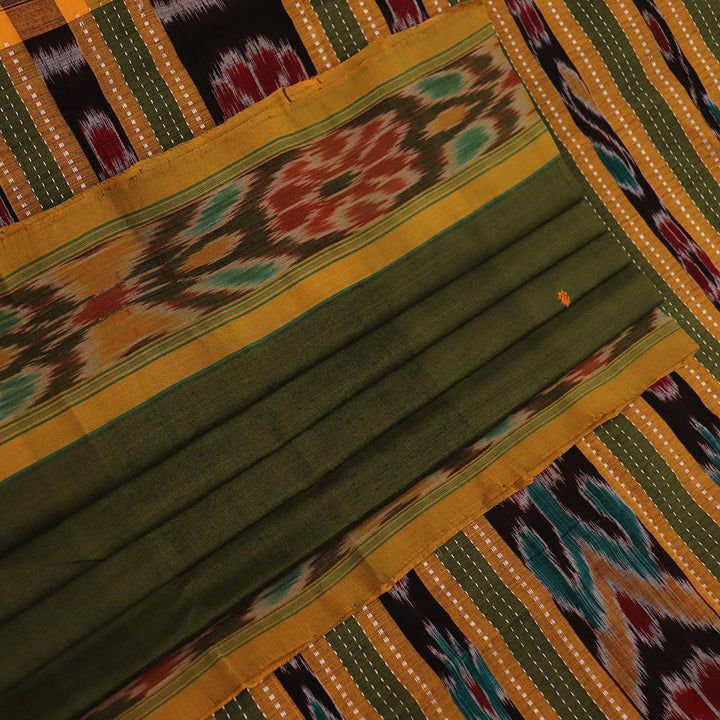 Handloom Sambalpuri Poly-Cotton Ikkat Saree Handloom Saree_Cotton Priyadarshini Handloom