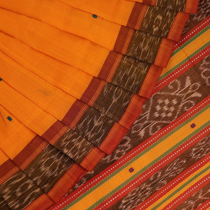 Handloom Sambalpuri Poly-Cotton Ikkat Saree Handloom Saree_Cotton Priyadarshini Handloom