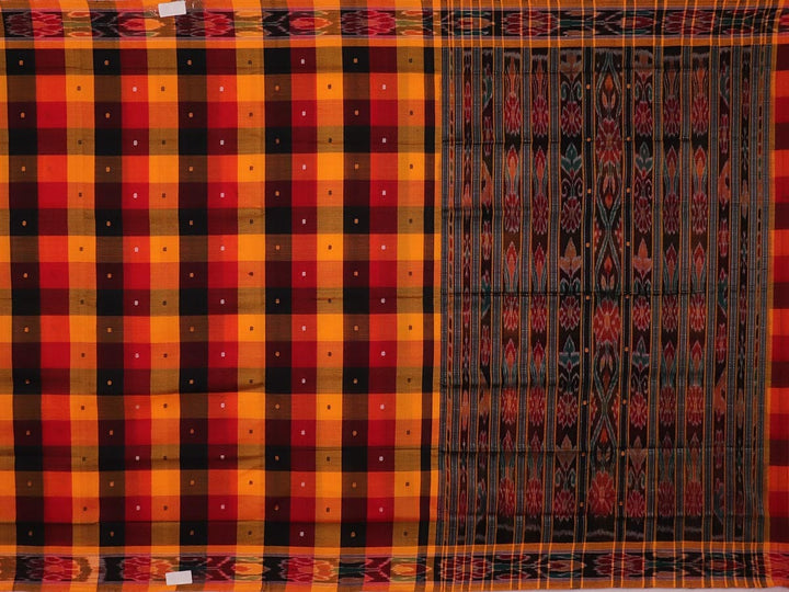 Handloom Sambalpuri Poly-Cotton Ikkat Saree Handloom Saree_Cotton Priyadarshini Handloom