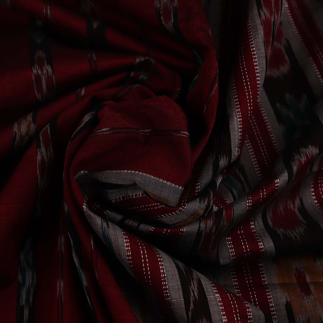 Handloom Sambalpuri Poly-Cotton Ikkat Saree Handloom Saree_Cotton Priyadarshini Handloom