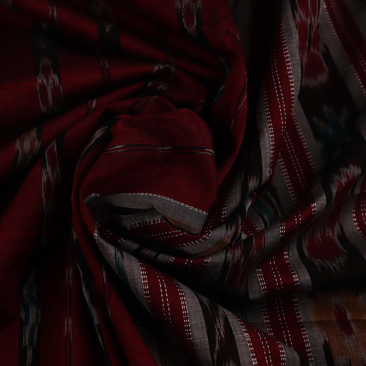 Handloom Sambalpuri Poly-Cotton Ikkat Saree Handloom Saree_Cotton Priyadarshini Handloom