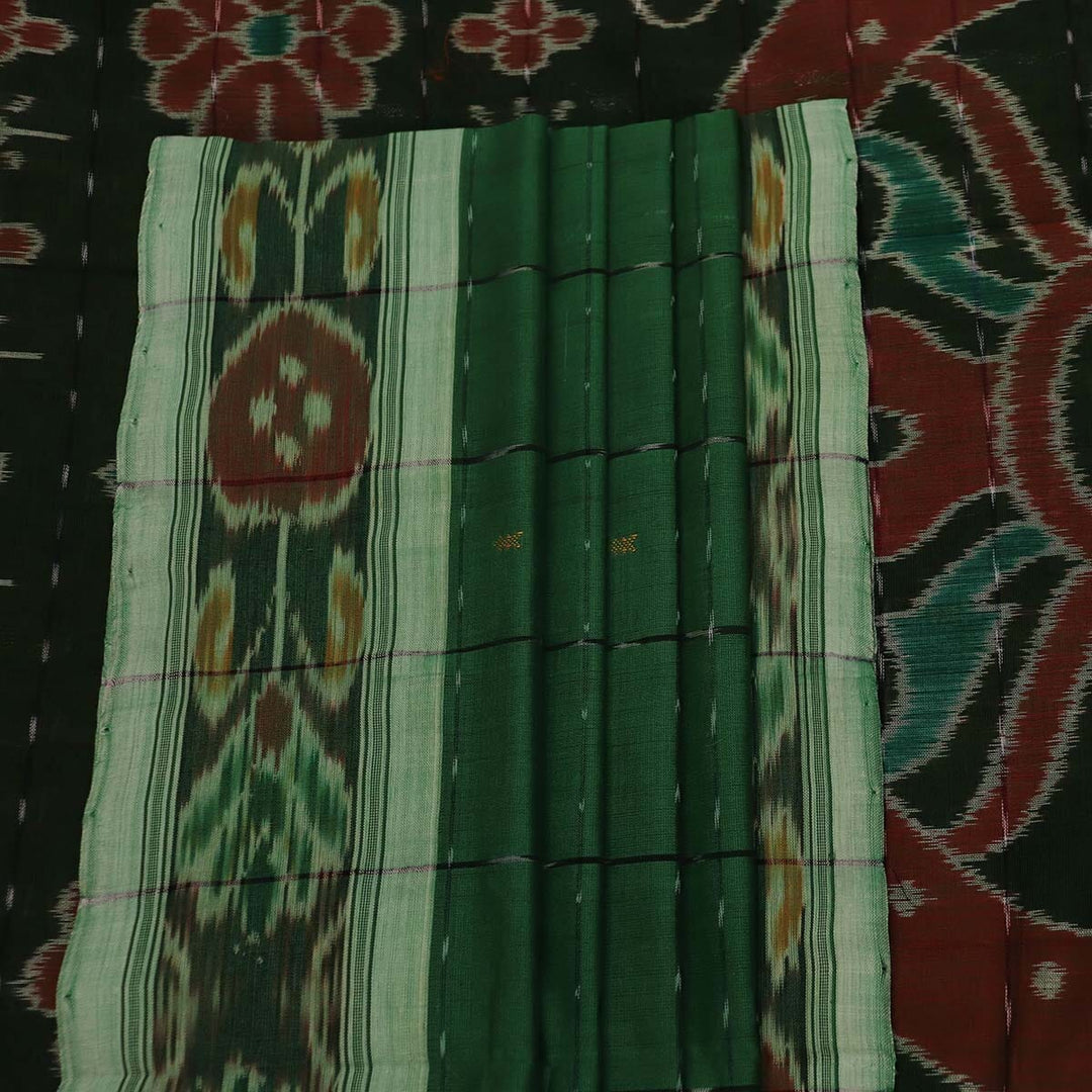 Handloom Sambalpuri Poly-Cotton Ikkat Saree Handloom Saree_Cotton Priyadarshini Handloom