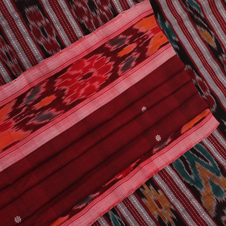 Handloom Sambalpuri Poly-Cotton Ikkat Saree Handloom Saree_Cotton Priyadarshini Handloom