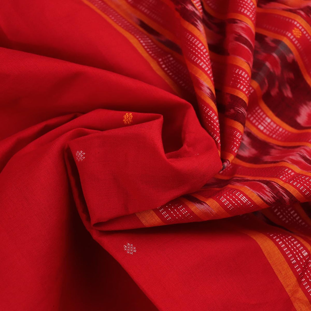 Handloom Sambalpuri Poly-Cotton Ikkat Saree Handloom Saree_Cotton Priyadarshini Handloom