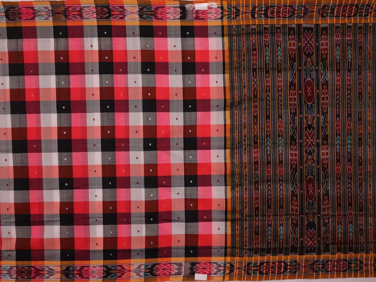 Handloom Sambalpuri Poly-Cotton Ikkat Saree Handloom Saree_Cotton Priyadarshini Handloom