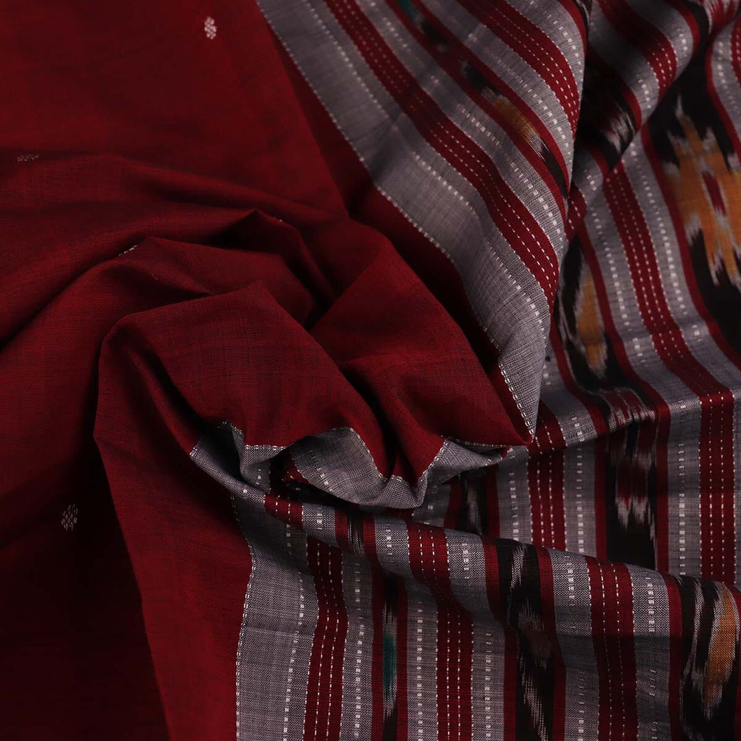Handloom Sambalpuri Poly-Cotton Ikkat Saree Handloom Saree_Cotton Priyadarshini Handloom