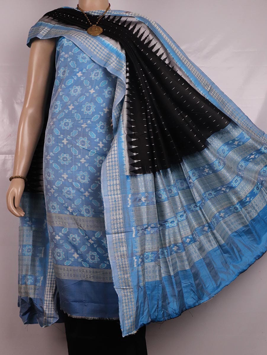 Handloom Sambalpuri Silk Dress Material Dress Material Handloom_Silk Priyadarshini Handloom
