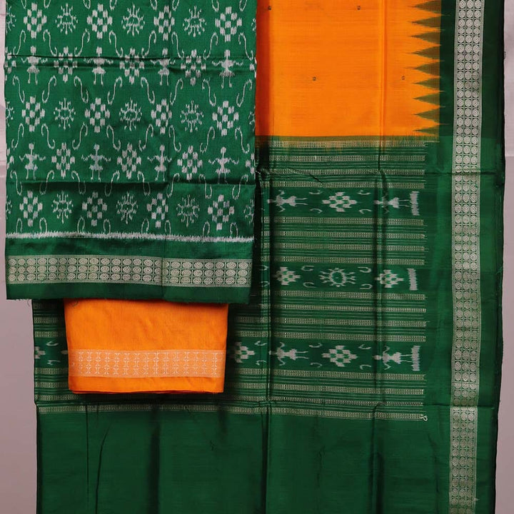 Handloom Sambalpuri Silk Dress Material Dress Material Handloom_Silk Priyadarshini Handloom