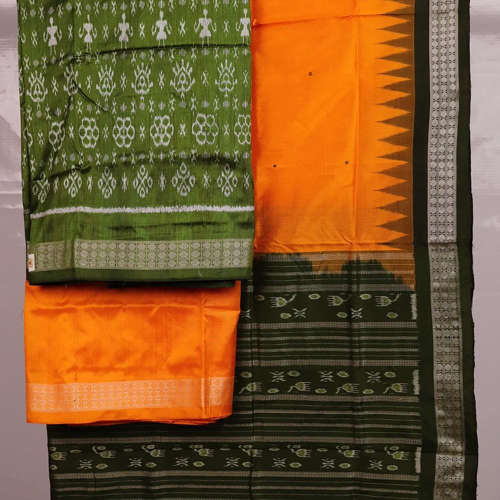 Handloom Sambalpuri Silk Dress Material Dress Material Handloom_Silk Priyadarshini Handloom 