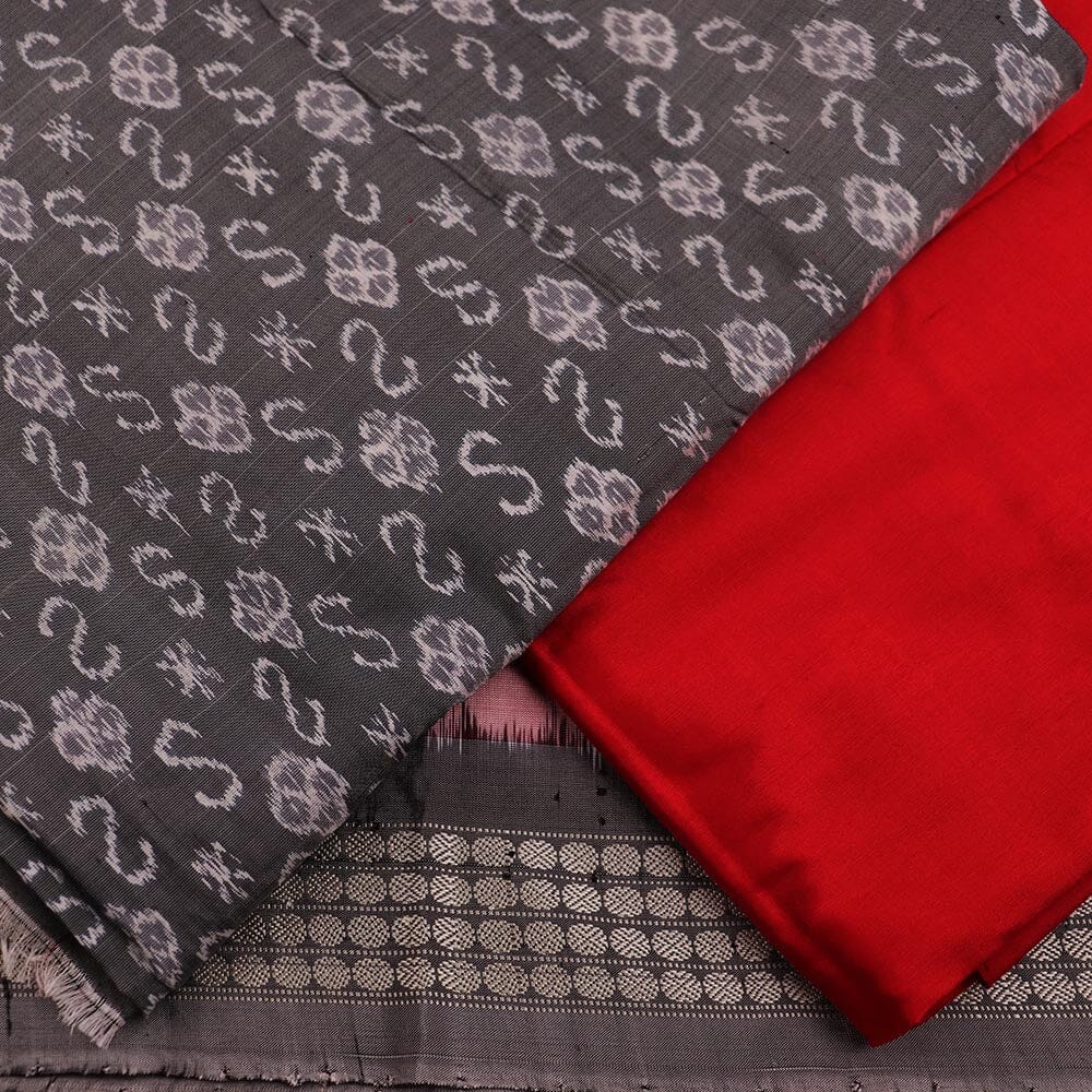 Handloom Sambalpuri Silk Dress Material Dress Material Handloom_Silk Priyadarshini Handloom