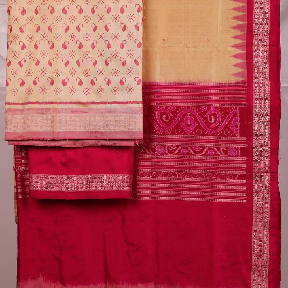 Handloom Sambalpuri Silk Dress Material Dress Material Handloom_Silk Priyadarshini Handloom 