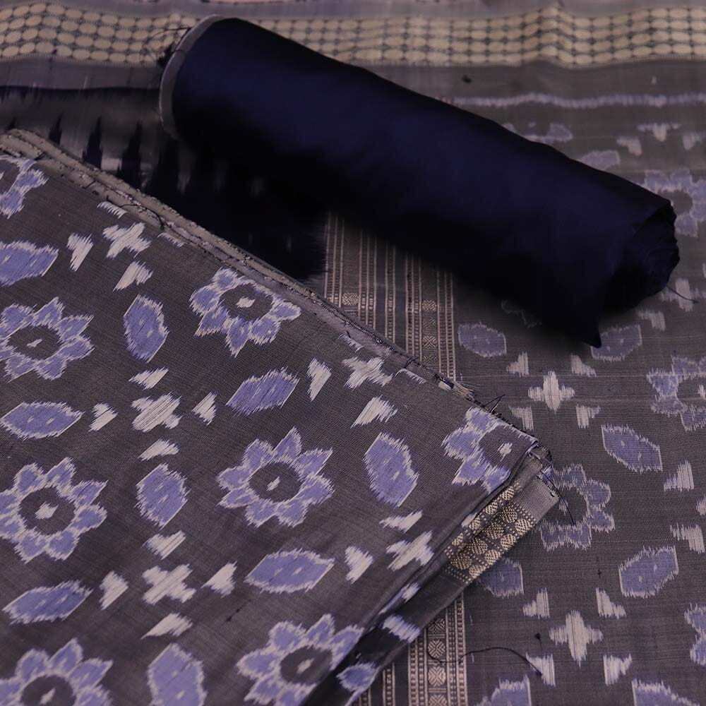 Handloom Sambalpuri Silk Dress Material Dress Material Handloom_Silk Priyadarshini Handloom