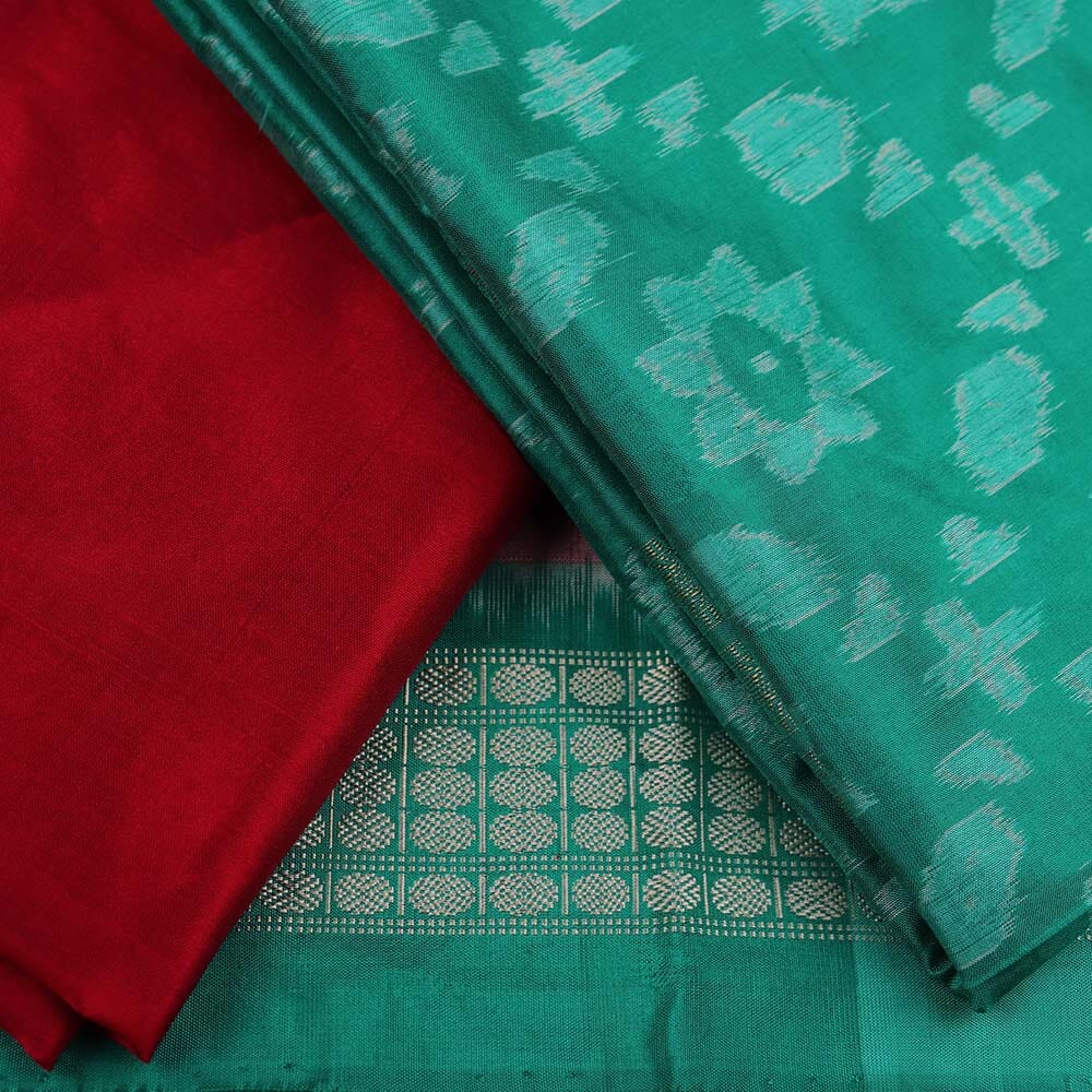 Handloom Sambalpuri Silk Dress Material Dress Material Handloom_Silk Priyadarshini Handloom 