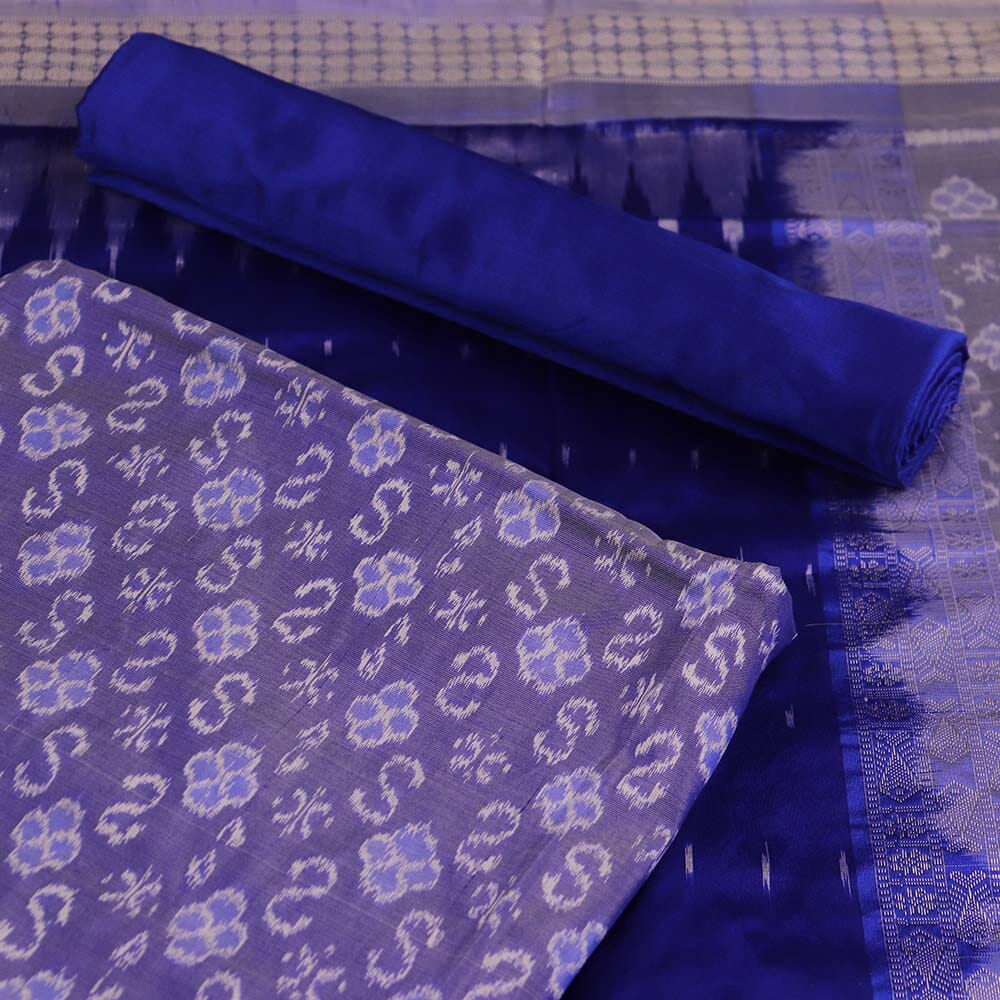 Handloom Sambalpuri Silk Dress Material Dress Material Handloom_Silk Priyadarshini Handloom