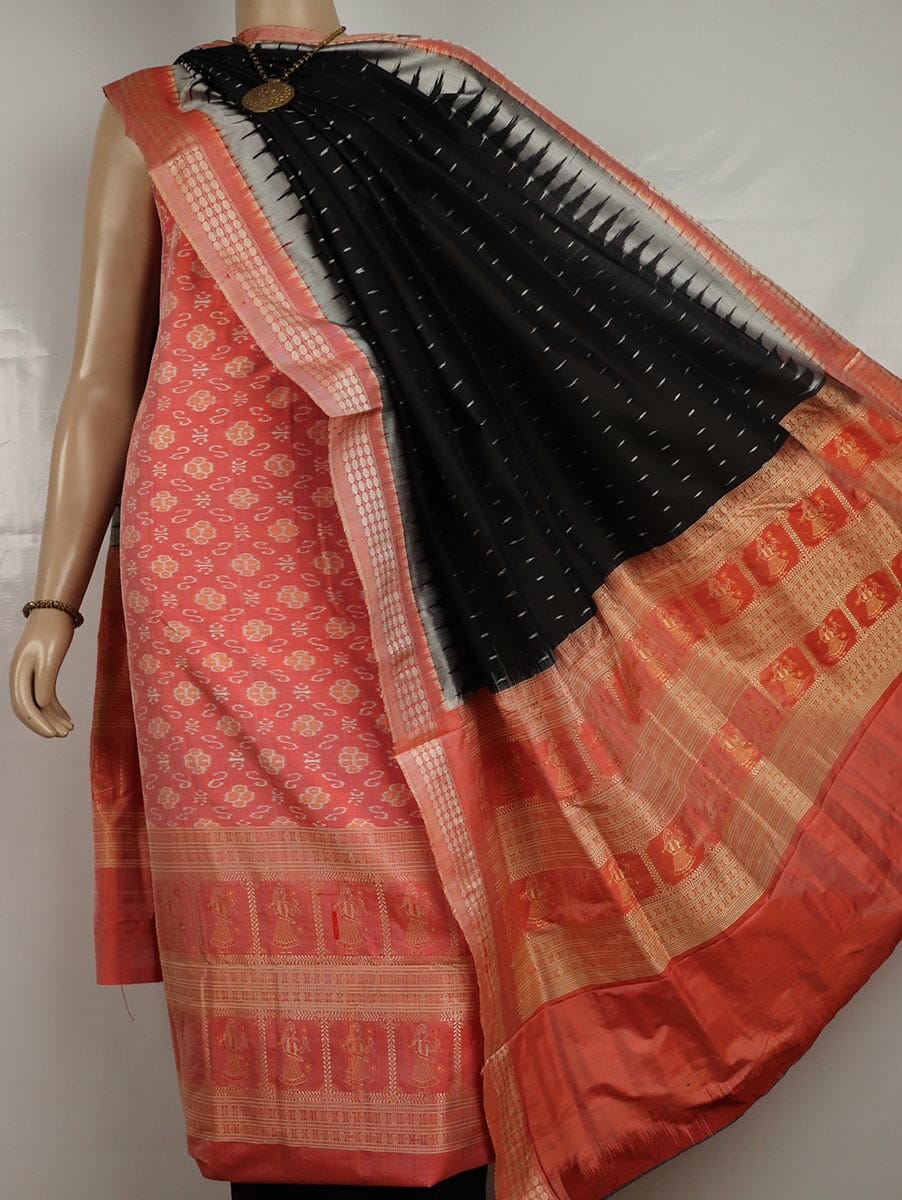 Handloom Sambalpuri Silk Dress Material Dress Material Handloom_Silk Priyadarshini Handloom