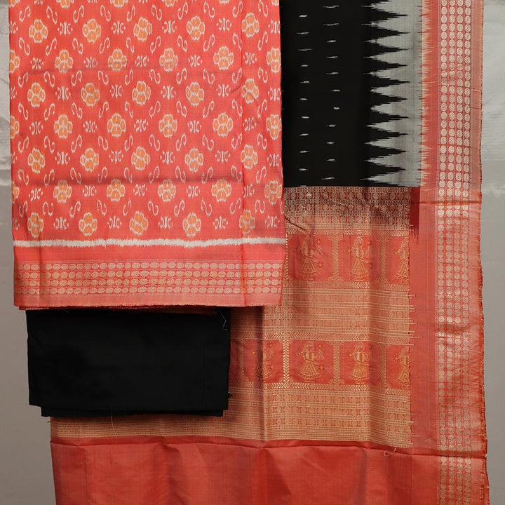 Handloom Sambalpuri Silk Dress Material Dress Material Handloom_Silk Priyadarshini Handloom