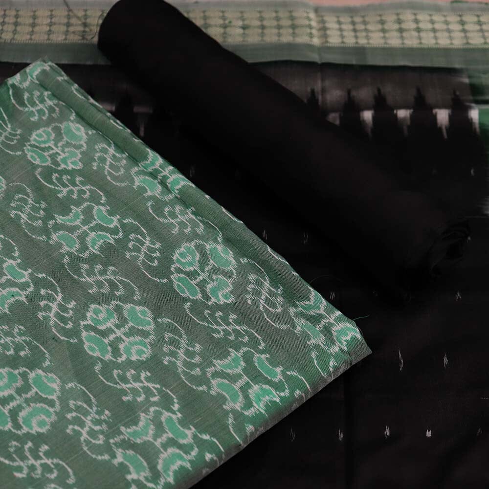 Handloom Sambalpuri Silk Dress Material Dress Material Handloom_Silk Priyadarshini Handloom