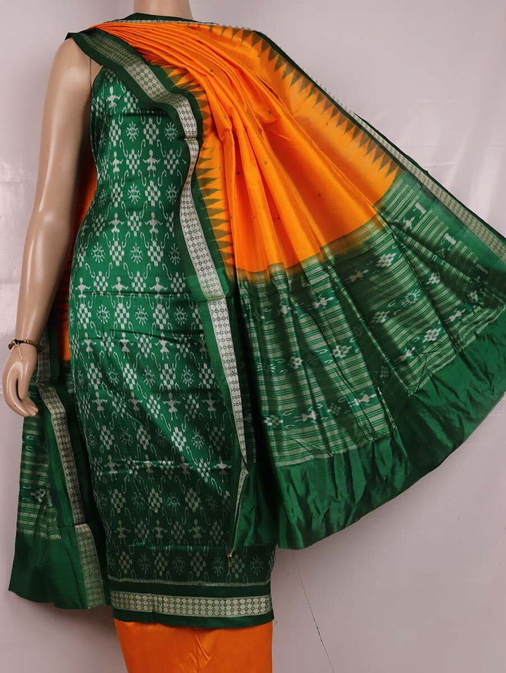 Handloom Sambalpuri Silk Dress Material Dress Material Handloom_Silk Priyadarshini Handloom