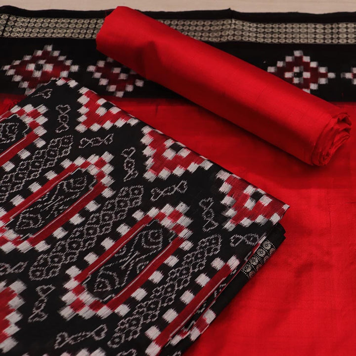 Priyadarshini Handloom, Sambalpuri Silk Handloom Dress Material, Unstitched Dress Material, Women's Dress Material, Silk Dress Material, Traditional Dress Material, Indian Dress Material, Sambalpuri Silk Handloom Dress Material for Women.