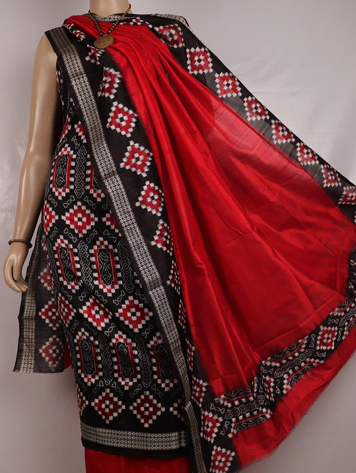 Handloom Sambalpuri Silk Dress Material Dress Material Handloom_Silk Priyadarshini Handloom