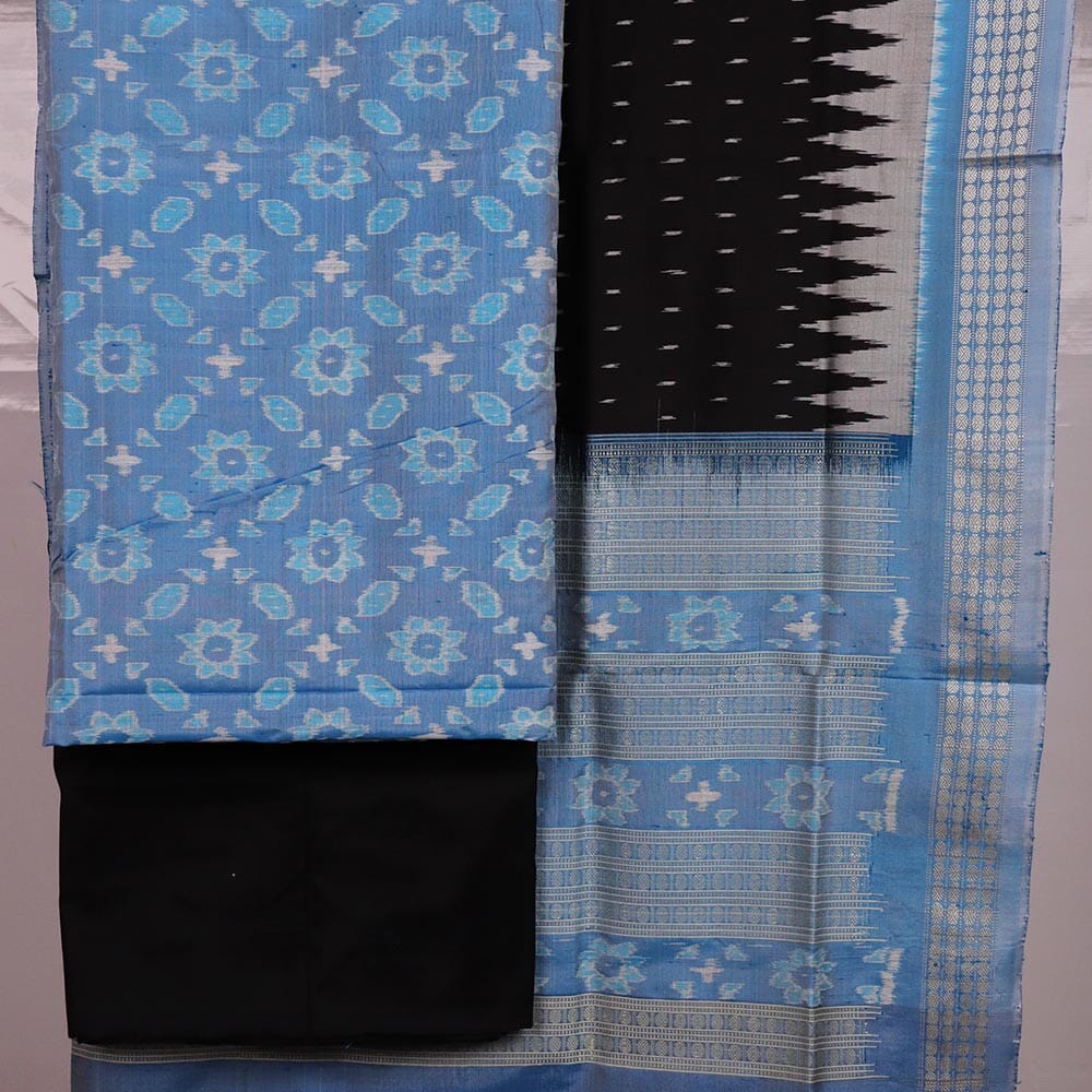 Handloom Sambalpuri Silk Dress Material Dress Material Handloom_Silk Priyadarshini Handloom 