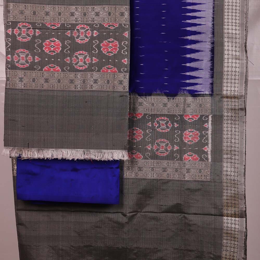 Handloom Sambalpuri Silk Dress Material Dress Material Handloom_Silk Priyadarshini Handloom