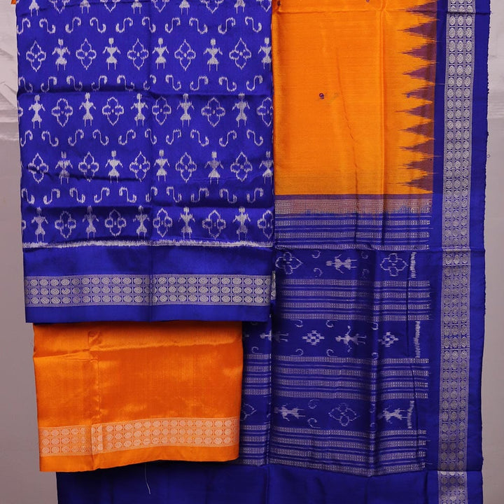 Handloom Sambalpuri Silk Dress Material Dress Material Handloom_Silk Priyadarshini Handloom