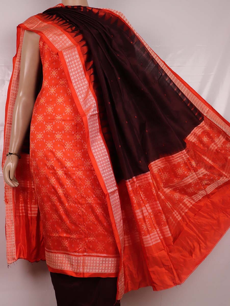 Handloom Sambalpuri Silk Dress Material Dress Material Handloom_Silk Priyadarshini Handloom