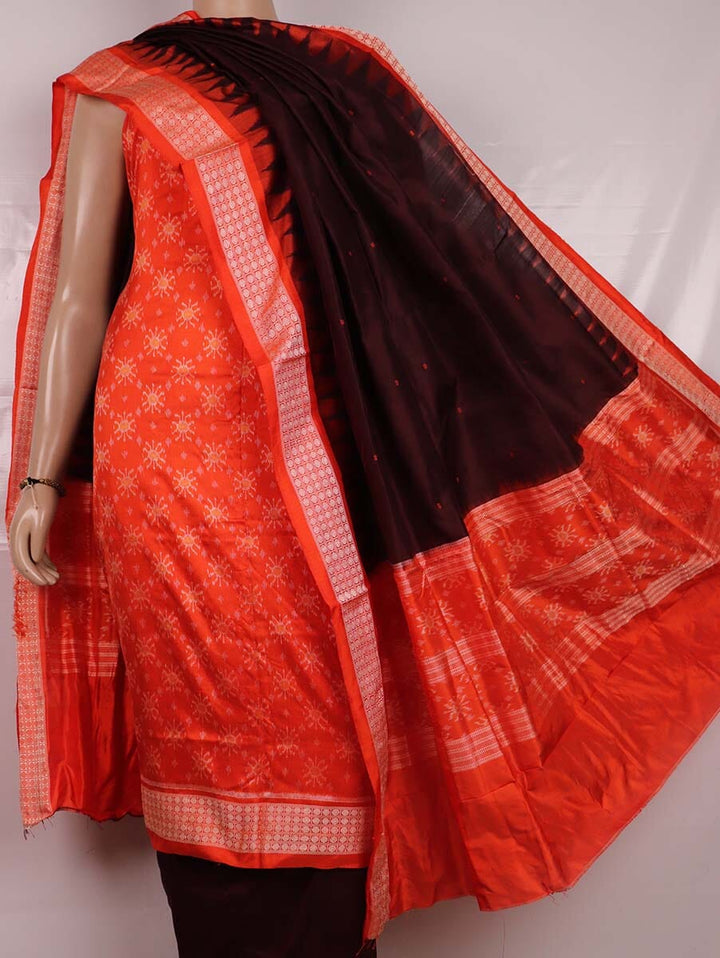 Handloom Sambalpuri Silk Dress Material Dress Material Handloom_Silk Priyadarshini Handloom