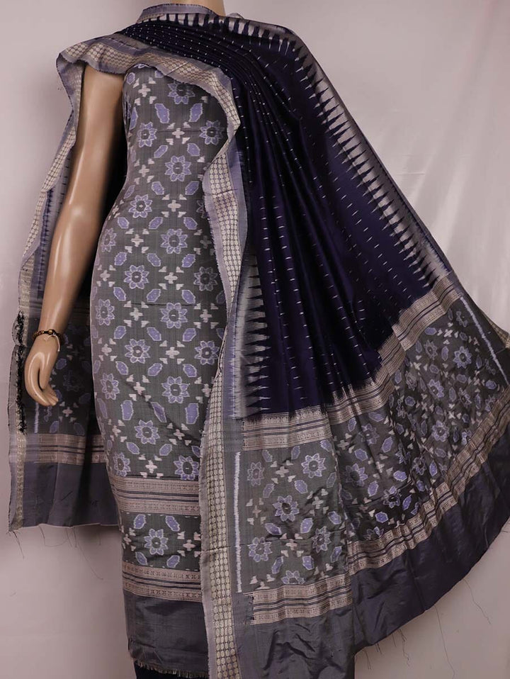 Handloom Sambalpuri Silk Dress Material Dress Material Handloom_Silk Priyadarshini Handloom