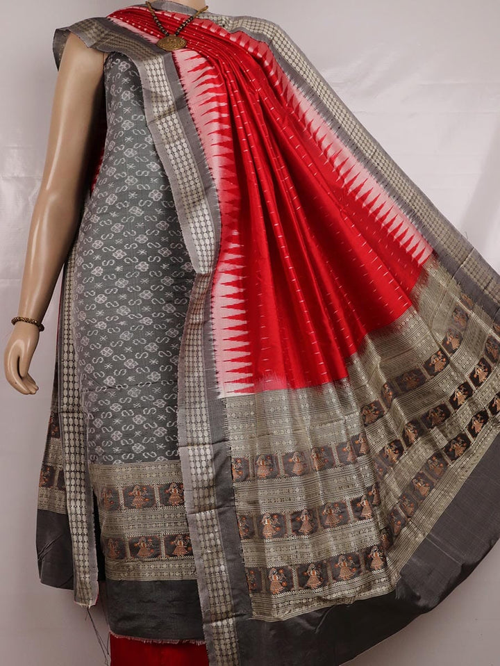 Handloom Sambalpuri Silk Dress Material Dress Material Handloom_Silk Priyadarshini Handloom