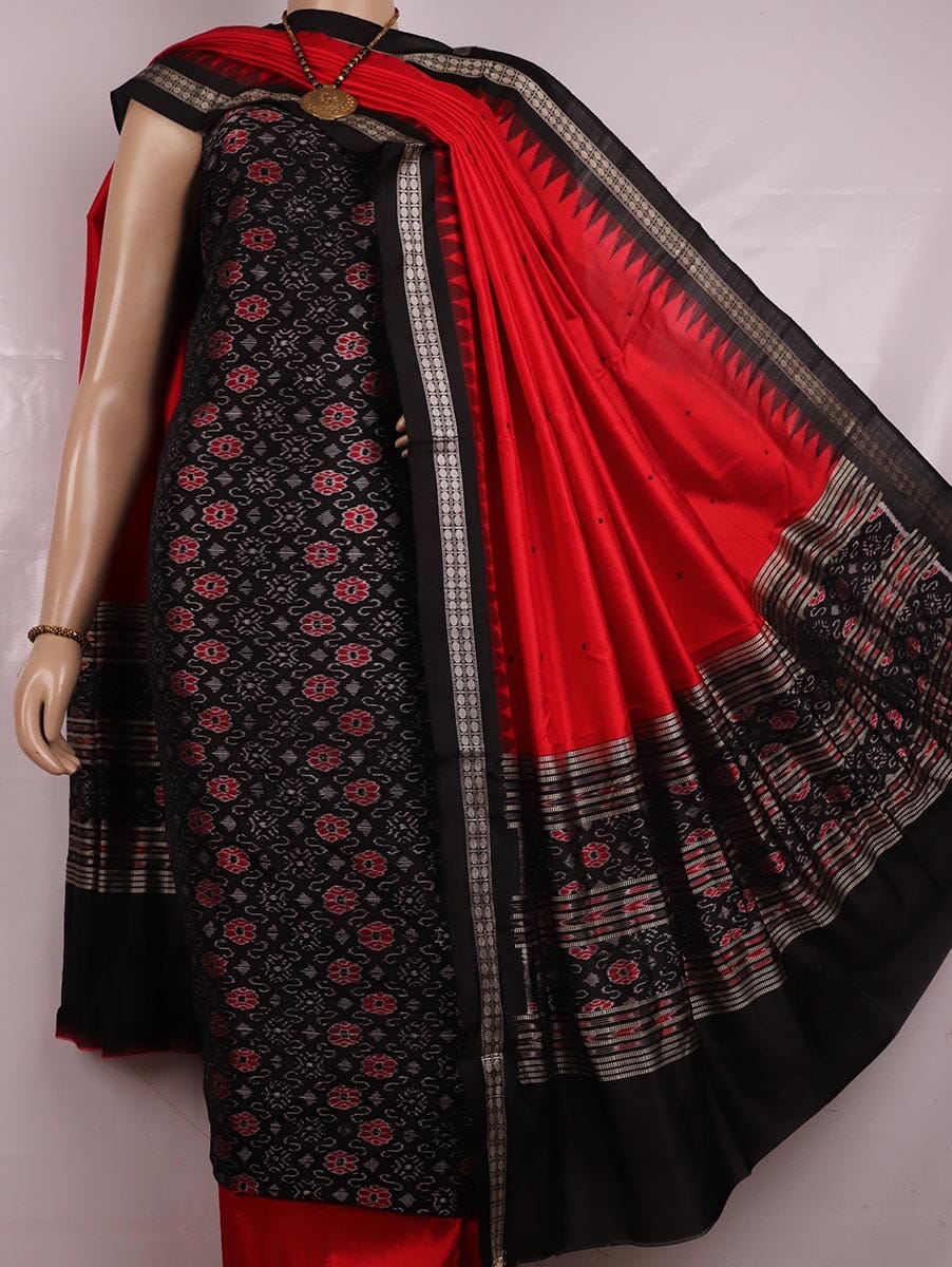 Handloom Sambalpuri Silk Dress Material Dress Material Handloom_Silk Priyadarshini Handloom 