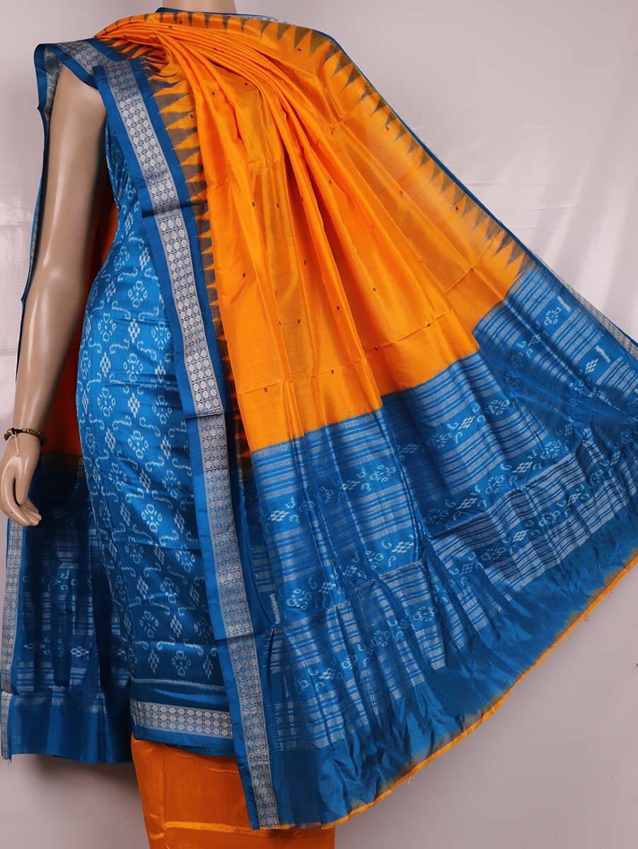 Handloom Sambalpuri Silk Dress Material Dress Material Handloom_Silk Priyadarshini Handloom 