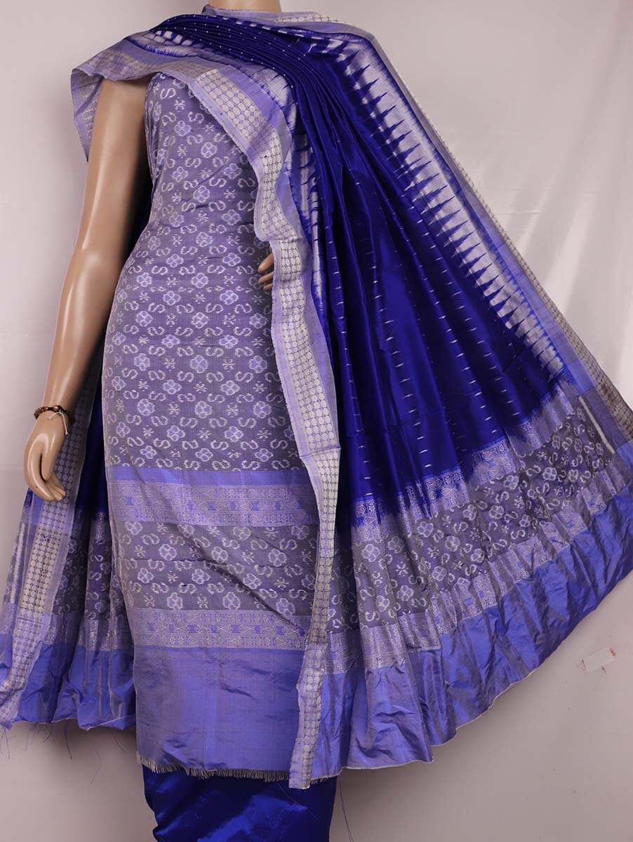 Handloom Sambalpuri Silk Dress Material Dress Material Handloom_Silk Priyadarshini Handloom 