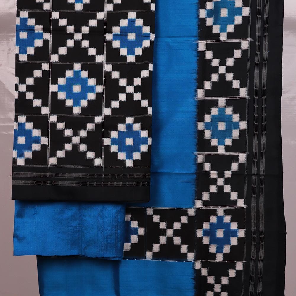 Handloom Sambalpuri Silk Dress Material Dress Material Handloom_Silk Priyadarshini Handloom
